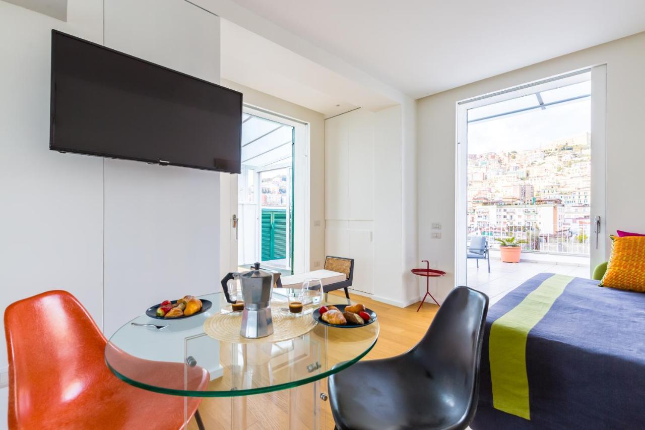 Apartmán Seaview Terrace 360°& Elegant Loft Neapol Exteriér fotografie