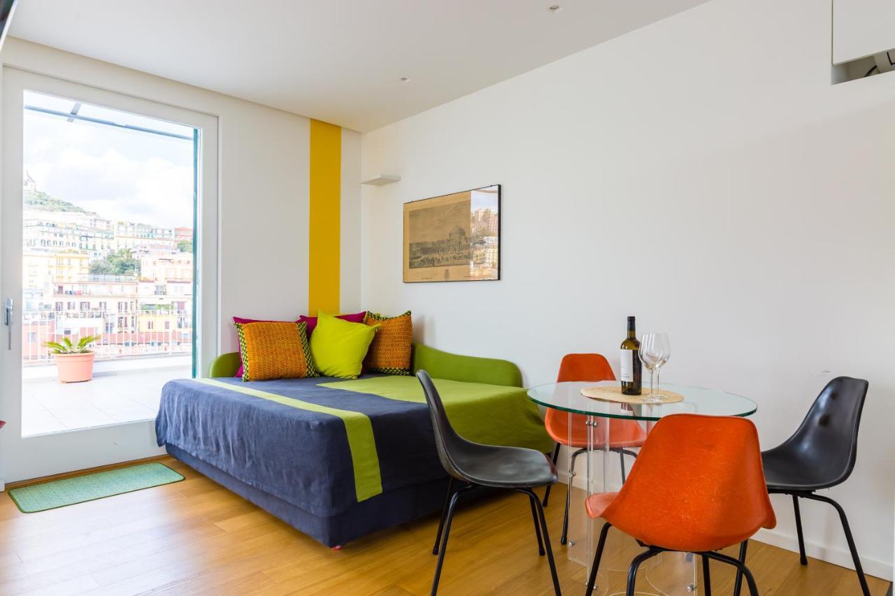 Apartmán Seaview Terrace 360°& Elegant Loft Neapol Exteriér fotografie
