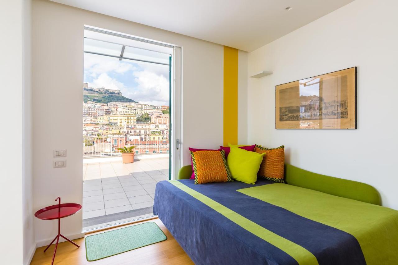 Apartmán Seaview Terrace 360°& Elegant Loft Neapol Exteriér fotografie