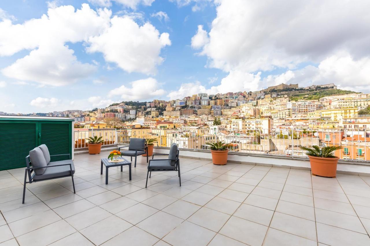 Apartmán Seaview Terrace 360°& Elegant Loft Neapol Exteriér fotografie