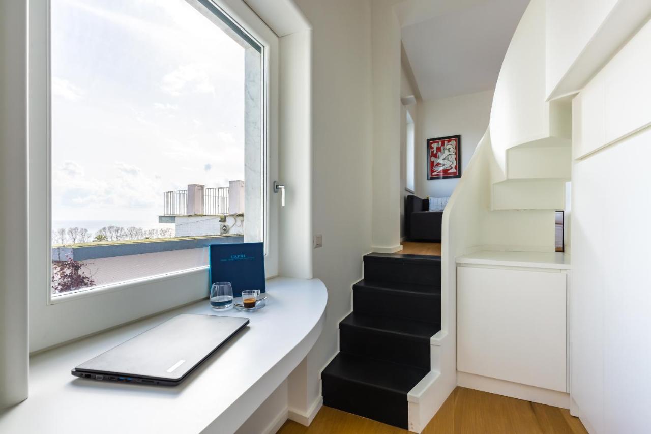 Apartmán Seaview Terrace 360°& Elegant Loft Neapol Exteriér fotografie