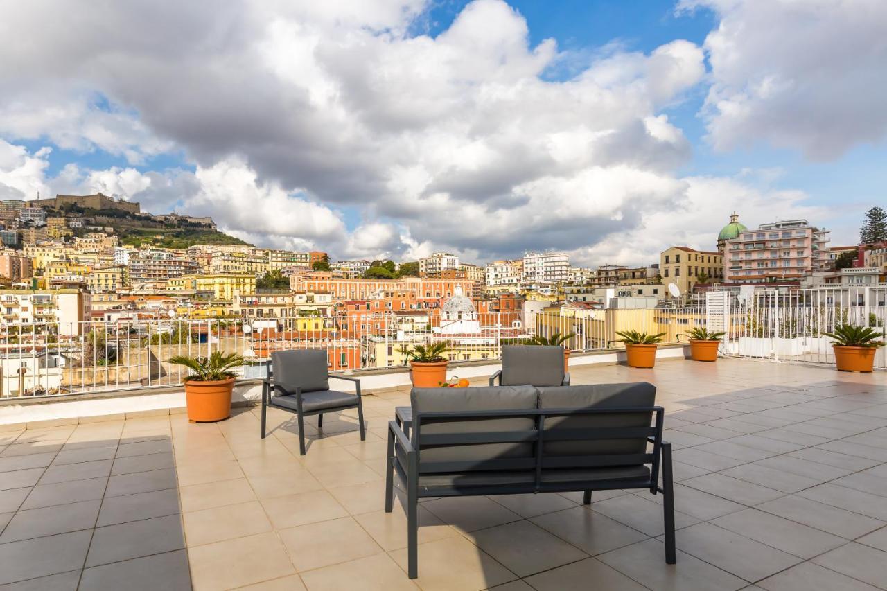 Apartmán Seaview Terrace 360°& Elegant Loft Neapol Exteriér fotografie